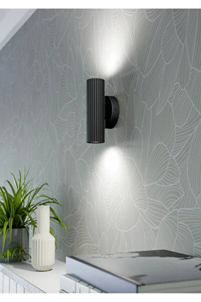 Eglo 902032 "Portillo" Black Aluminum Steel Wall Sconce