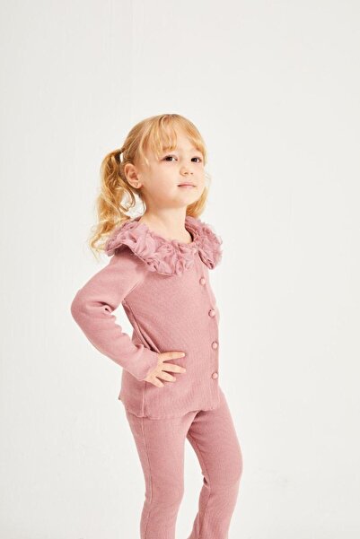 Babyland Gül Yaka Detaylı Takım