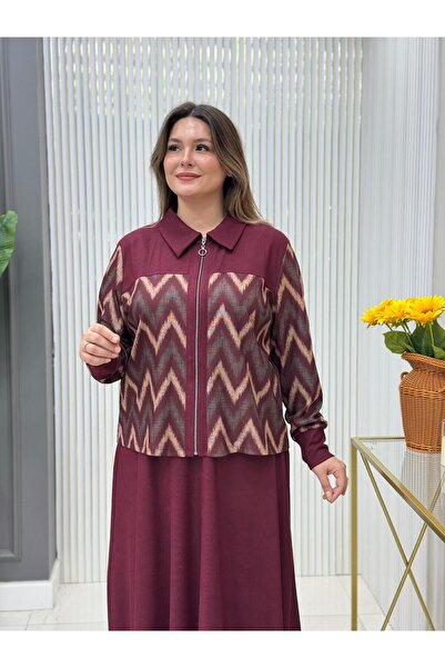 GK Knitted Fabric Skirt Suit