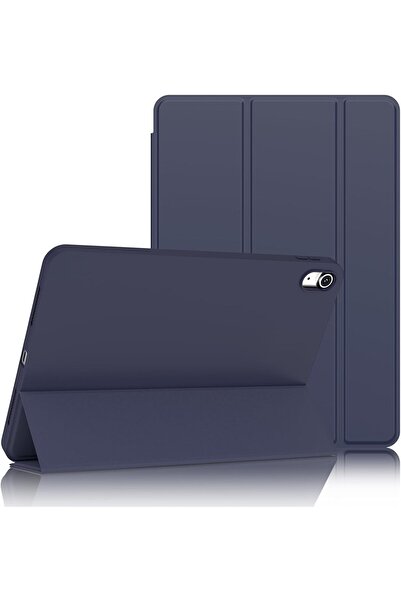 Zoe Slim Hard Back Cover Case for iPad A16 11-inch / iPad 10 10.9-inch (Auto Wake/Sleep) - Dark Blue