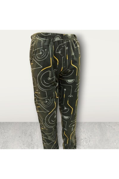 Hirazenmoda Unisex Fleece Pajama Bottoms – Soft, Warm, and Comfortable Fabric