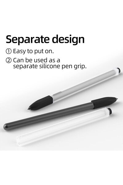 X SPRING Silicone Protective Case for S Pen — Compatible with Galaxy Tab S7/S8/S9 (Anti-slip Grip)