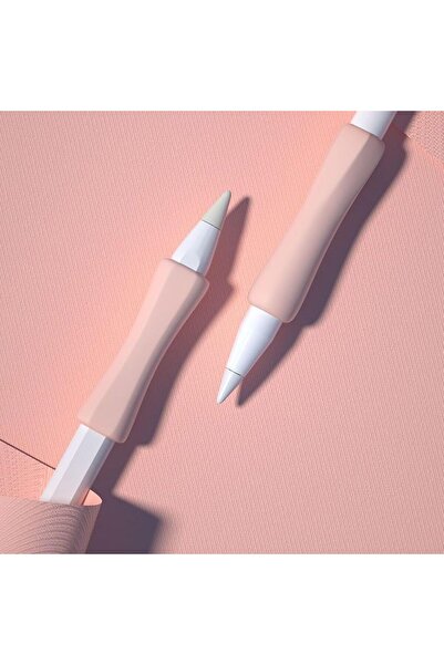 Generic Soft Anti-Slip Silicone Grip Covers for Apple Pencil (Compatible with 1st & 2nd Gen) - Pack of 4