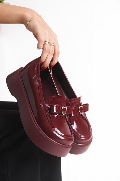 Cananın Pabuçları Smr 33-33 Thick Sole Buckle Loafer
