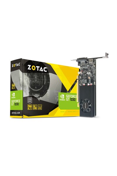 Zotac GT 1030 LP 2GB GDDR5 64b DVI-D HDMI Graphics Card