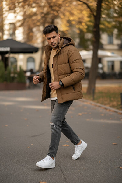 dehaine Men's winter fur jacket, 5157