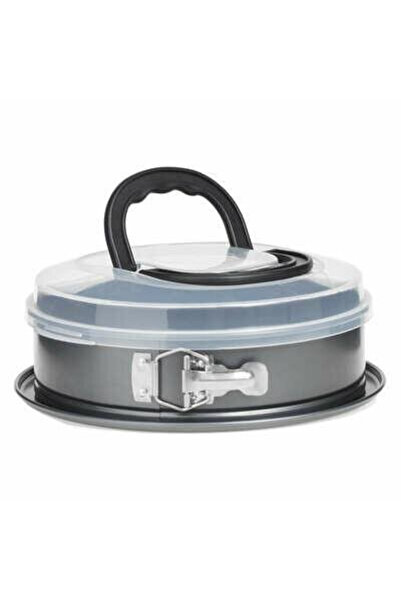 Other Tavă pentru tort Takeat, 26 cm, capac din plastic cu mâner