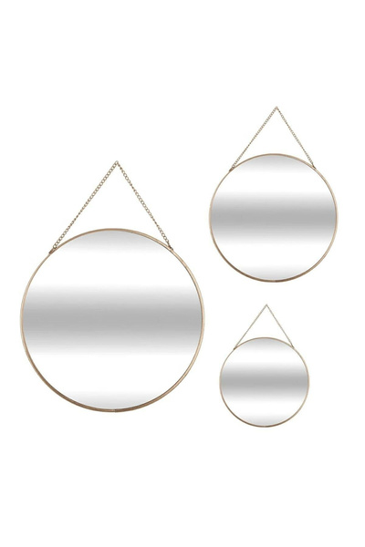 Other Set de 3 oglinzi rotunde Lena AUR