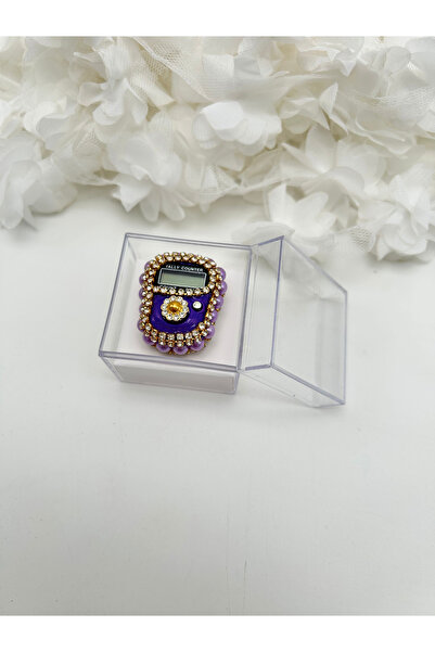 lenagiftworkshop Zikirmatik مع حجر هدية - في صندوق