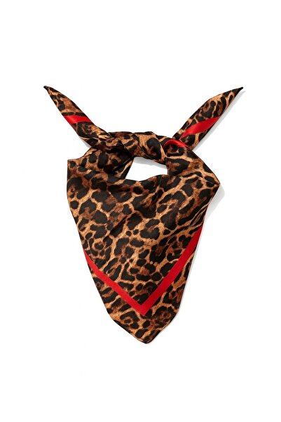 Vanelia Leopar Desen Fular Bandana