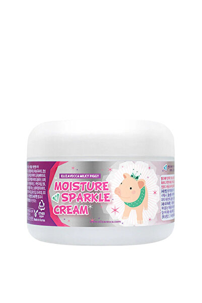 ELIZAVECCA Cremă hidratantă ușoară pentru față, Milky Piggy Moisture Sparkle ...