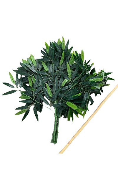 KOLAY DROP 10 Adet 3 Dal Islak Doku Bambu Yaprak