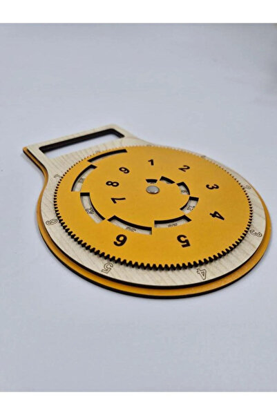 WOODIVA AHŞAP Wooden Multiplication Table