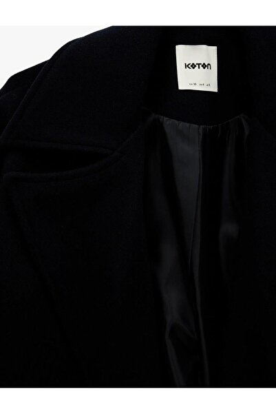 Koton διπλό πέτο Κοντό παλτό με μακριά μανίκια με κουμπιά (AW 25)