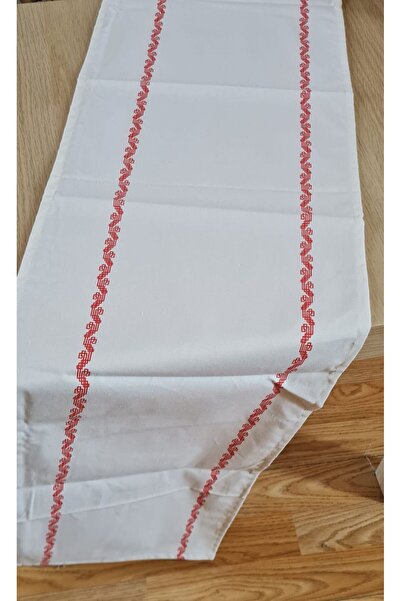 Kotys Design Traversă de masă cu motive rustic-tradiționale (30 x 155 cm)