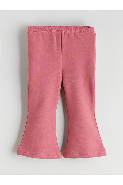 LC Waikiki Özmarka New Season Elastic Waist Flared Leg Girls' Leggings
