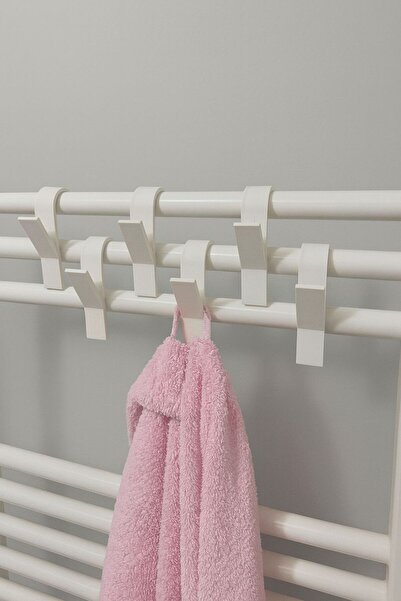 Nebron 6 Adet Havlupan, duşakabinaskısı. Banyo askısı, bornoz, havlu askısı. Tüm havlupanlara uyumlu.