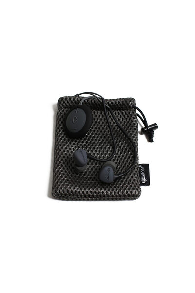 Boompods Casti Sportpods Race Dark Grey (in-ear, bluetooth, clip-on remote control, sweat resistant)