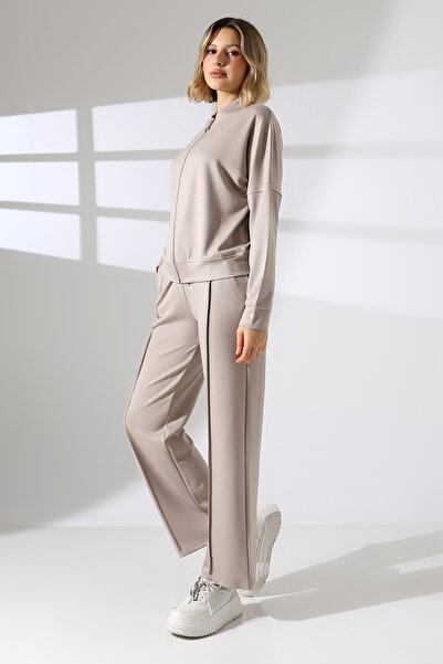 lubiti KOLEJ YAKA FERMUARLI İKİLİ EŞOFMAN TAKIM