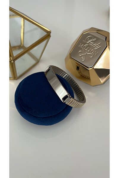 SU PERİSİ TAKI BİJUTERİ سوار إيطالي من الفولاذ الذهبي والفضي مع طبقة رقيقة مط...