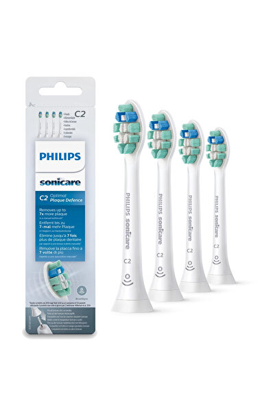 Philips Rezerve periuta de dinti electrica Sonicare C2 Optimal Plaque Defence HX9024/10, 4 buc,