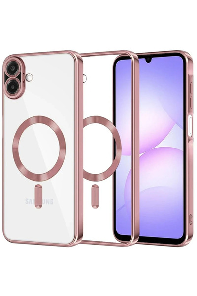 UnDePlus Samsung Galaxy A07 için Magsafe ile uyumlu Kılıf Kamera Lensli Korum...