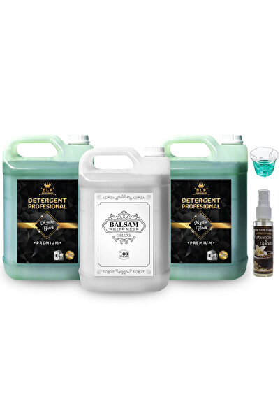 Fabrica de Detergent 2x Detergent Profesional Mystic Black + 1x Balsam White Musk Deluxe + 1x Parfum Rufe Tabacco Vanilie