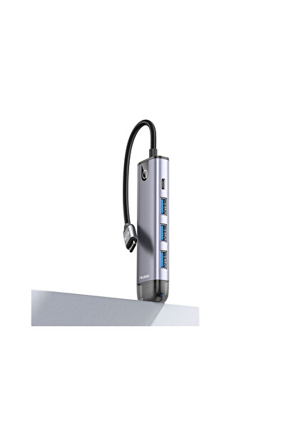 Mcdodo Multihub Type-C 5 in 1 Grey