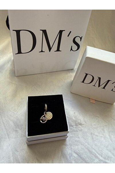 DM’s Silver MOM ve Sonsuzluk İşareti Gümüş Charm’ı