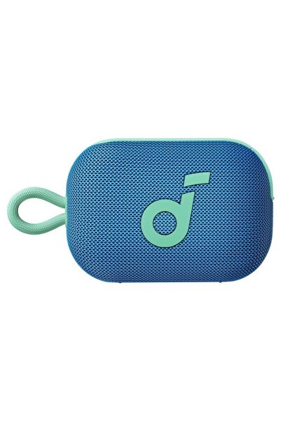 Anker SoundCore 4 Go Bluetooth 5W Portable Speaker, IP67, 20 Hours Battery Life, Blue