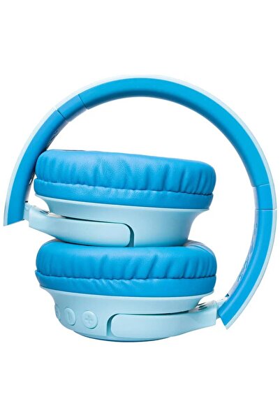 PowerLocus Casti pentru copii, Wireless, Bobo Kids, Blue