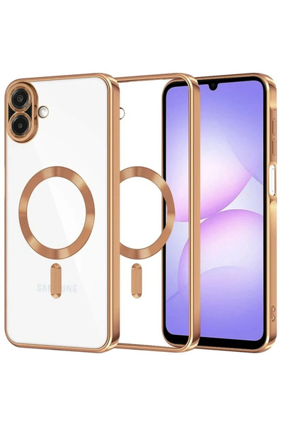 UnDePlus Samsung Galaxy A07 için Magsafe ile uyumlu Kılıf Kamera Lensli Korum...
