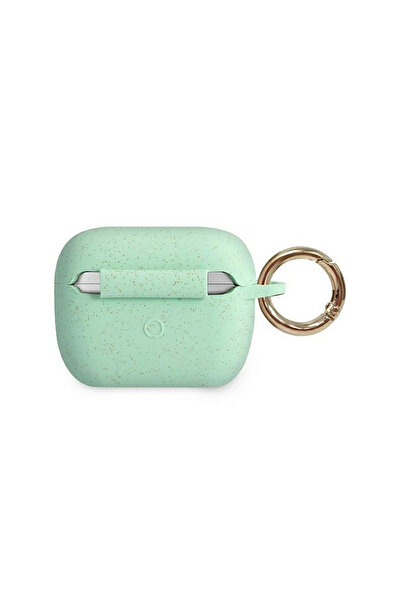 Guess Airpods Pro Silicone Glitter Green Case