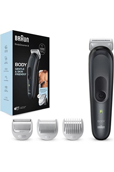 Braun Series 3 Body Groomer BG3340 - Shiny Grey