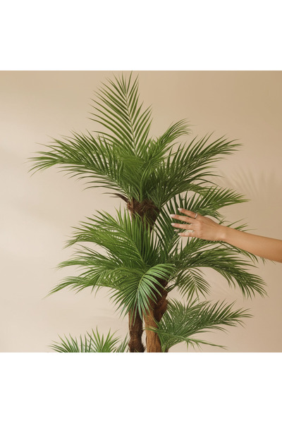 TamEvim Yapay Areka Palmiyesi 5 Gövde – Zarif ve Canlı