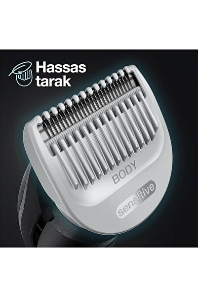 Braun Series 3 Body Groomer BG3340 - Shiny Grey