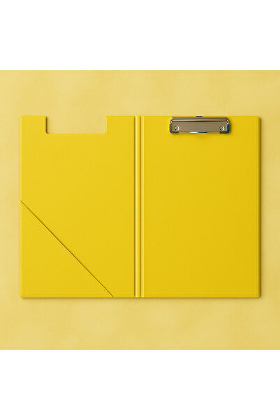 KarmaOfis A4 Red Cover Secretarial File with Metal Clip