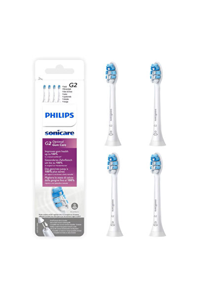 Philips Sonicare G2 Gum Care electric toothbrush refills, HX9034, 4 pcs
