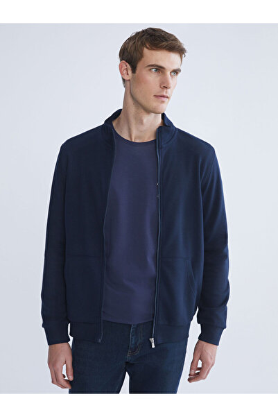 LC Waikiki Alegeri strălucitoare de la Shining Store |   Cardigan pentru bărbați cu guler vertical cu model standard