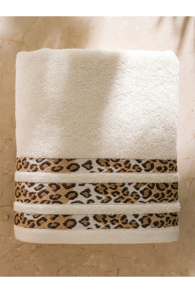 LC Waikiki Бавовняна вишита рушник для обличчя 50x80 см