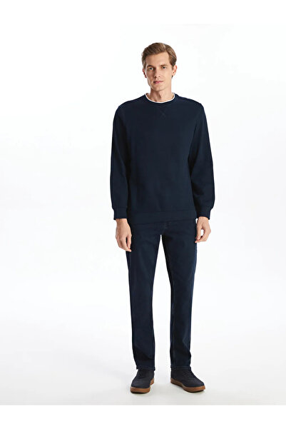 LC Waikiki طاقم الرقبة طويلة الأكمام البلوز الرجال