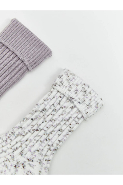 LC Waikiki Patterned Women's Socks 2-Pack