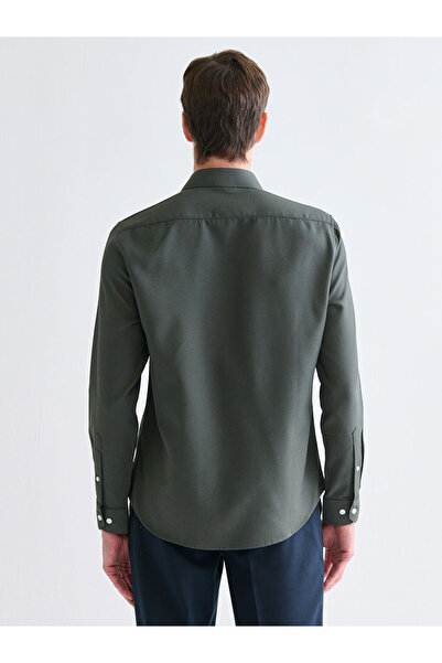 LC Waikiki Create Your Style from Uzg Store |   Slim Fit Long Sleeve Dobby Men's Shirt