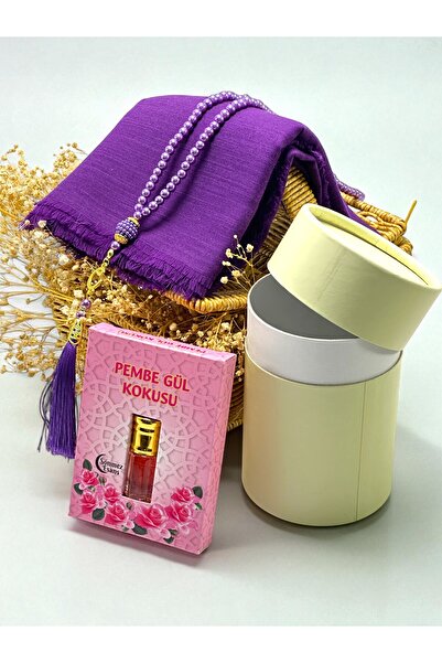 Deniz Elmasları Eșarfă cu flacără și mărgele de rugăciune și esență – Set spi...