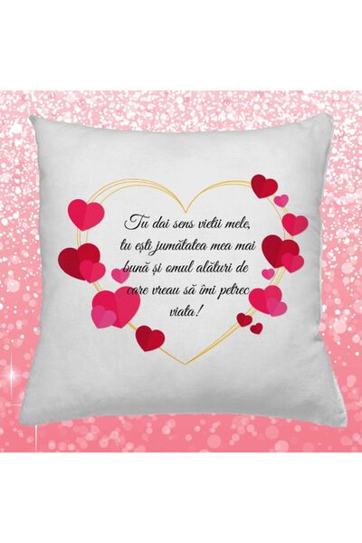 CrisPrint Perna patrata mesaj de dragoste