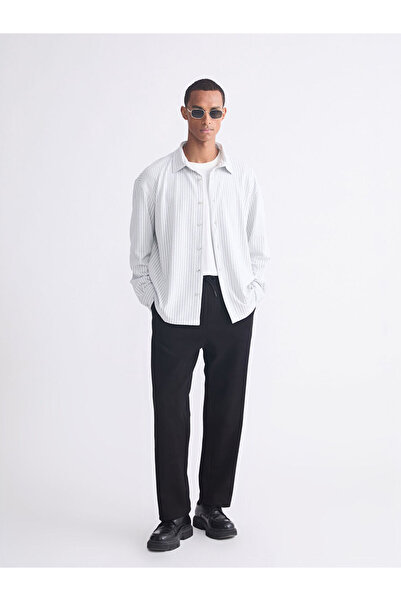 LC Waikiki Μακρυμάνικο ανδρικό πουκάμισο με κανονική εφαρμογή