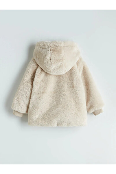 LC Waikiki Kapüşonlu Kız Çocuk Mont