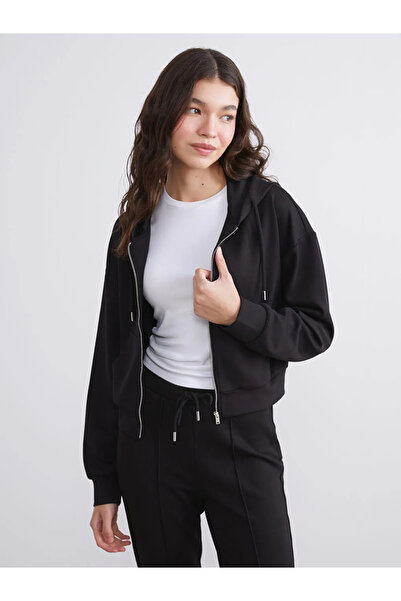 LC Waikiki Γυναικεία φούτερ με κουκούλα με φερμουάρ