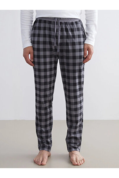 LC Waikiki Ανδρικές πιτζάμες καρό κανονικής φόρμας