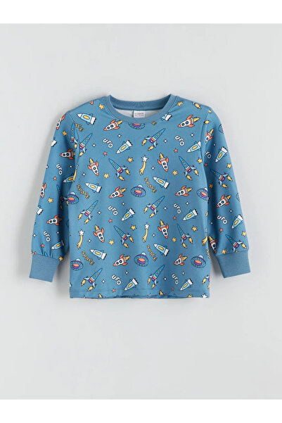 LC Waikiki Bisiklet Yaka Erkek Çocuk Pijama Takımı